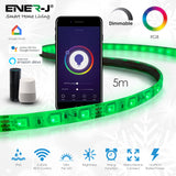 Load image into Gallery viewer, LED Strips Lights Wi-Fi APP Controlled Waterproof Light Strip Kit SMD 5050 LED Lights 5 meters, Sync to Music, Compatible with Alexa, Google Home