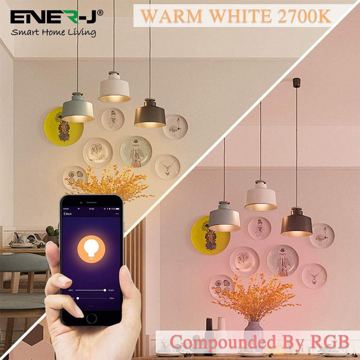 Smart WiFi Colour Changing LED Bulb 9W ( PACK OF 3 ) - Olectrical