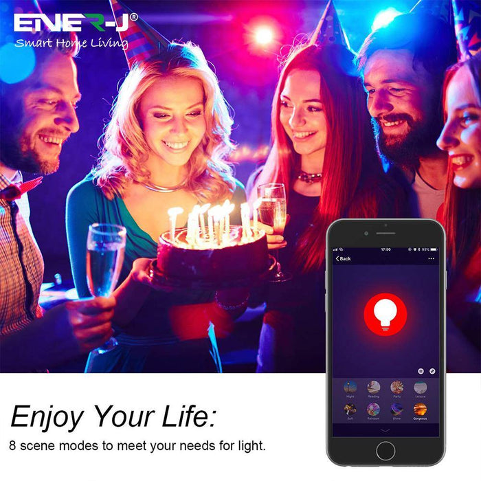 Smart WiFi Colour Changing LED Bulb 9W ( PACK OF 3 ) - Olectrical