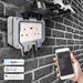 Smart WiFi Weatherproof Double Socket With USB - Olectrical