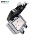 Smart WiFi Weatherproof Double Socket With USB - Olectrical