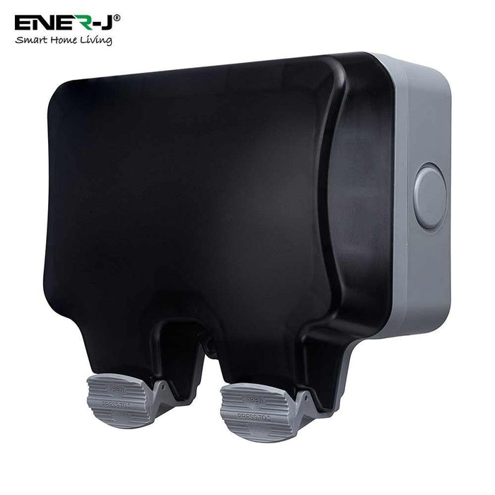 Smart WiFi Weatherproof Double Socket With USB - Olectrical