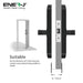 WIFI Smart Door Lock Silver Body Right Handle - Olectrical