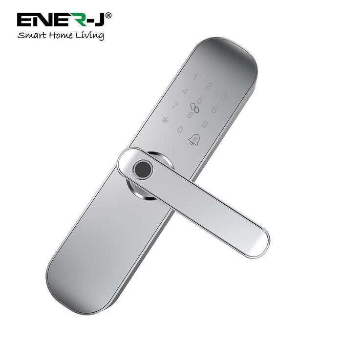 WIFI Smart Door Lock Silver Body Right Handle - Olectrical