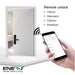 WIFI Smart Door Lock Silver Body Left Handle - Olectrical
