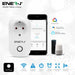 WiFi Smart Plugs With Energy Monitor, 16A EURO Plug (Pack of 3) - Olectrical