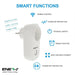 WiFi Smart Plugs With Energy Monitor, 16A EURO Plug (Pack of 3) - Olectrical