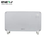 Load image into Gallery viewer, ENERJ WIFI Electric Wall Heater with LED Display | Tempered Glass Panel Heater - Olectrical