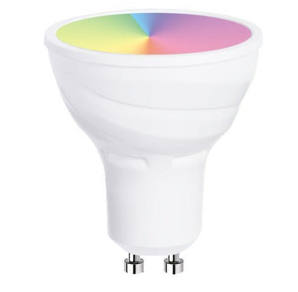 Wifi Smart Light LED Bulb, RGB White Warm White Color Changing Mood Light, 5W Equal to 50W Spot Bulbs Dimmable