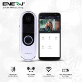 Load image into Gallery viewer, Slim Wireless Video Door Bell With 2 Way Audio with Chime - Olectrical