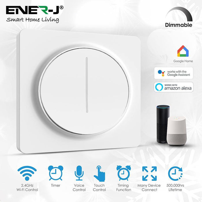 Smart WiFi Dimmable Touch Switch - Olectrical