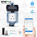 Outdoor Smart WiFi Socket IP55 Waterproof Single Socket - Olectrical