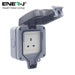 Outdoor Smart WiFi Socket IP55 Waterproof Single Socket - Olectrical