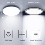 Load image into Gallery viewer, Smart WiFi 18W Bright Frameless LED Ceiling Down Light-Lamp for Wall, Kitchen, Bathroom (White)