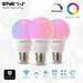 Smart RGB Light Bulbs E27, White and Colour Ambiance, Works with Alexa and Google Home, No Hub Required 8.5W - Olectrical