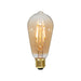 ENERJ Smart Filament ST64 in Amber Glass 8.5W 730Lm of 6500K & 2700-6000K, CCT & Dimmable E27 Holder (Pack of 3) - Olectrical