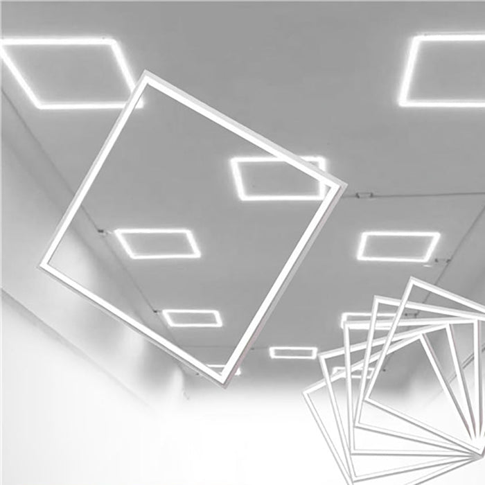 Edge-lit Borderline LED Panel (Pack of 6) 60x60cms 40W & 30,000 hours maintenance free LED Border Line Panel 4000K - 6000K