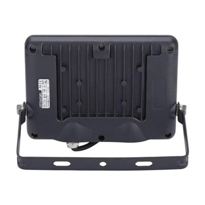 LED Floodlight Non PIR Slim Line Black Body with 2 Years Warranty (20 Watts, 6000K) Pack of 2 - Olectrical