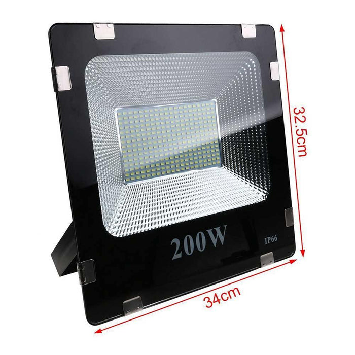 200W IP65, LED SMD Non PIR LED Floodlight, 20000Lm, 6000K