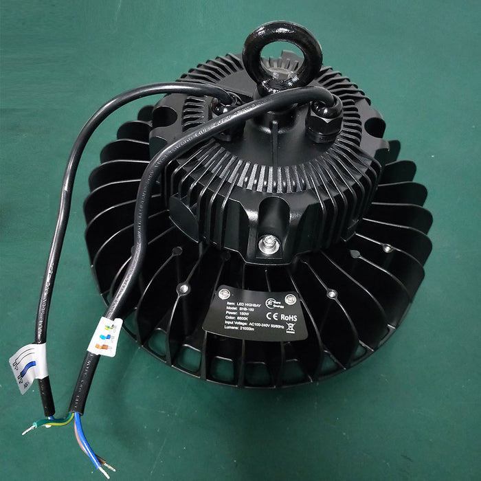UFO LED Highbay, 100W, 14000Lm, 5yrs warranty, 4200K, Samsung LED and LIFUD Driver, 1-10V Dimmable