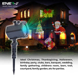 Load image into Gallery viewer, Outdoor LED Projector Light with 12 Patterns Projection Lamp Waterproof Mobile Spotlight Halloween Christmas Wedding, Birthday Party