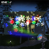 Load image into Gallery viewer, Outdoor LED Projector Light with 12 Patterns Projection Lamp Waterproof Mobile Spotlight Halloween Christmas Wedding, Birthday Party