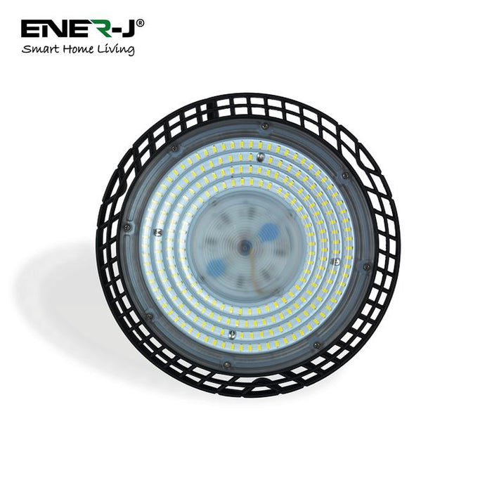 UFO LED-High-Bay-Light, 100W Daylight White(6000-6500K), IP65 Waterproof LED, 10000 Lumens Warehouse Lighting, Commercial Bay Light