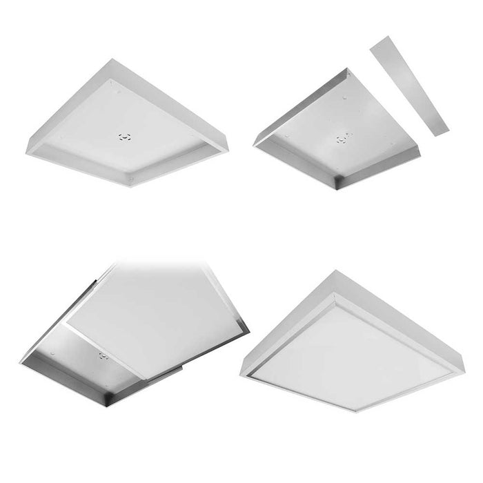 Foldable Screwless Surface Mounting Frame