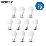 Load image into Gallery viewer, 10W B22 LED Light Bulb Super Bright 4000K Natural White A60 LED Bayonet Light Bulbs &amp; Energy Saving Standard Lamps for Living Room (Pack of 10)
