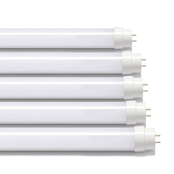 5 Pack 18W LED Tube Light 900Lm, 6000K Daylight Retrofit Easy Replacement for 4FT 1200mm Fluorescent tube-lights (Pack of 5)