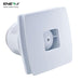 12W Wall/Window Mount Exhaust Fan Elite Series, 100mm - Olectrical