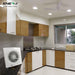 12W Bathroom Axial Extractor Fan With Pullcord - Olectrical
