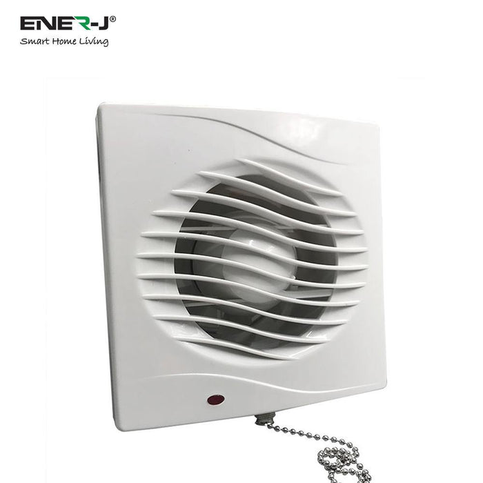 12W Bathroom Axial Extractor Fan With Pullcord - Olectrical