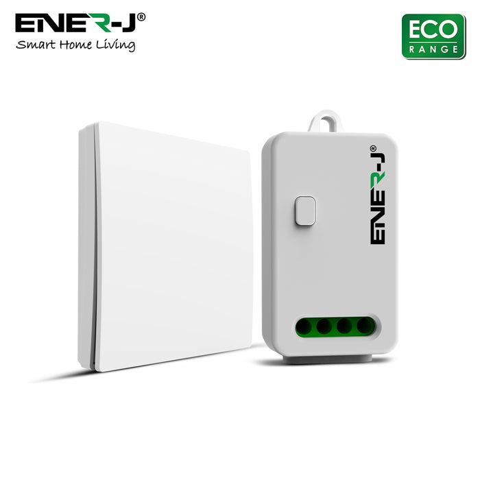 1 Gang Wireless Kinetic Switch + Non-Dimmable Receiver Bundle Kit
