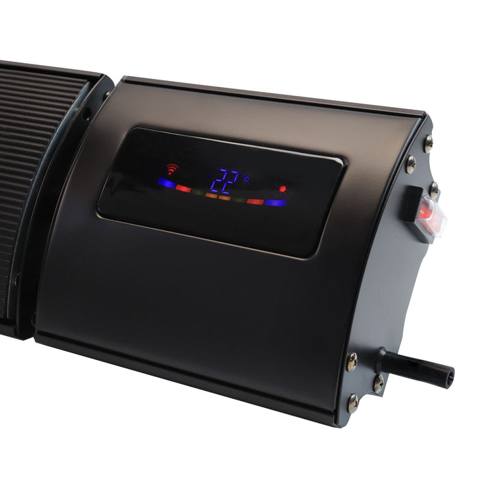 1800W Helios Wi-Fi Remote Controllable Infrared Bar Heater Energy Efficient, Low Maintenance