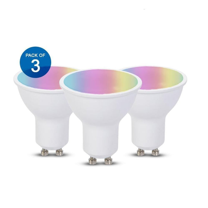 Wifi Smart Light LED Bulb, RGB White Warm White Color Changing Mood Light, 5W Equal to 50W Spot Bulbs Dimmable