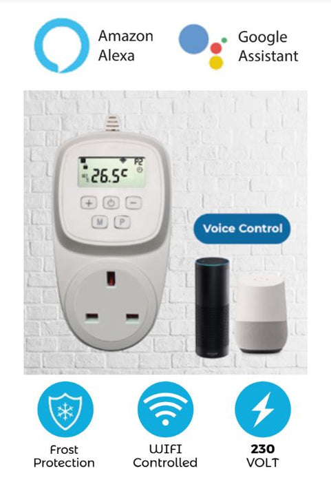 Wifi Thermostat For Infrared Heating Panel With UK Plug Max 3680W